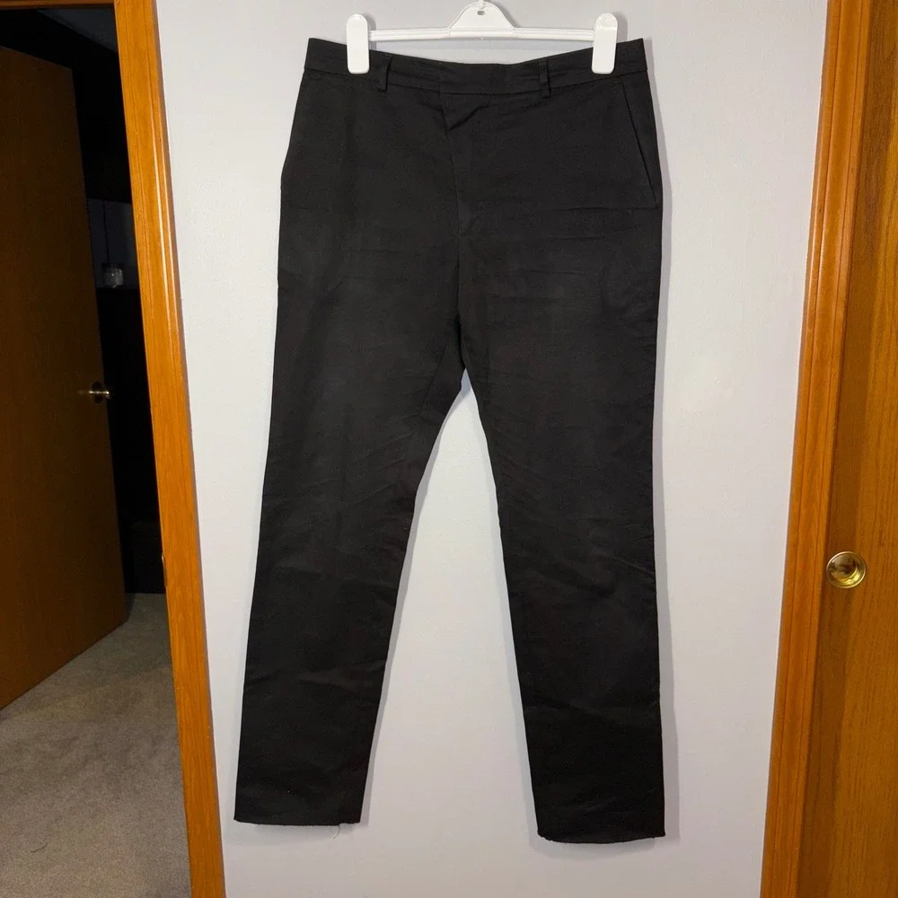 LOUIS VUITTON Uniforms Black‎ Pants Organic Farming Made In Romania size 50